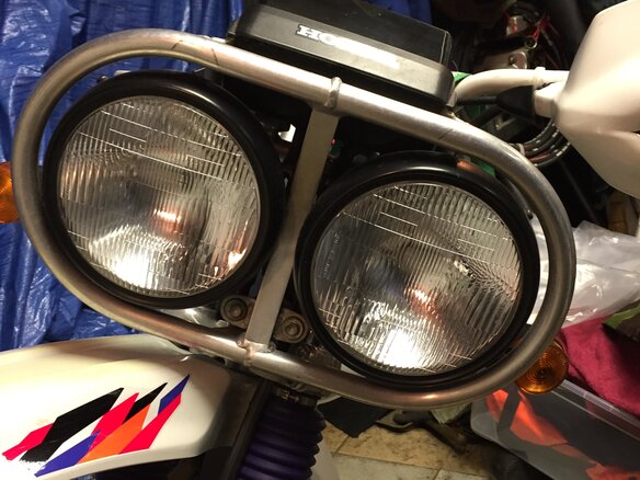1995 Honda XR 250, белый - вид 3