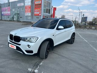 2014 BMW X3 28i xDrive II (F25) Рестайлинг, белый, 2500000 рублей, вид 1