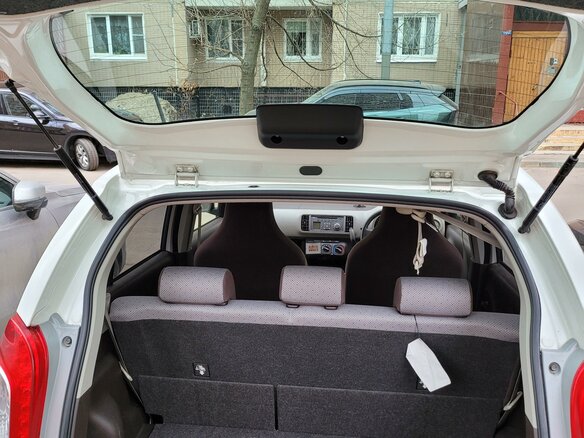 2015 Toyota Passo II (C30), белый - вид 5