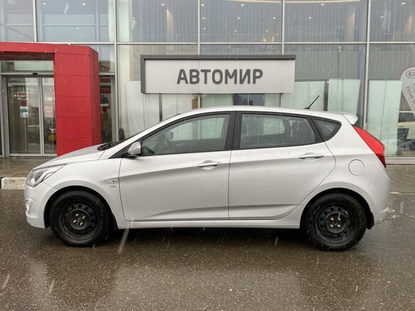 2015 Hyundai Solaris I Рестайлинг, серебристый - вид 7