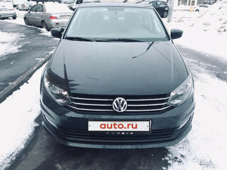 2016 Volkswagen Polo V Рестайлинг, серый, 580000 рублей, вид 3