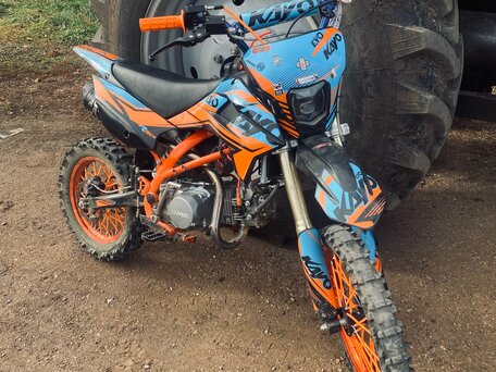 2024 Kayo Evolution YX140EM, оранжевый, 100000 рублей, вид 4