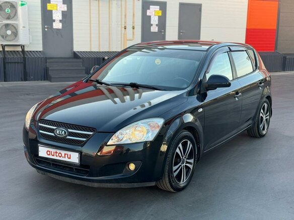 2009 Kia Ceed I, чёрный, 660000 рублей - вид 1