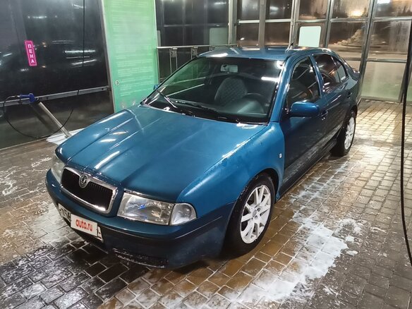 2003 Skoda Octavia I (A4) Рестайлинг, синий, 410000 рублей - вид 7