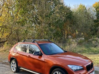 2013 BMW X1 18i I (E84) Рестайлинг, оранжевый, 1300000 рублей, вид 5