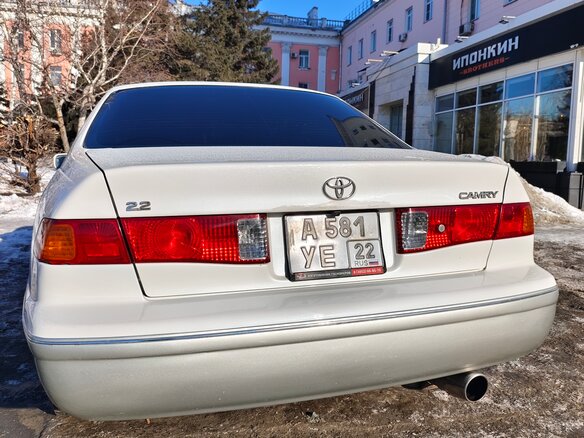 2001 Toyota Camry IV (XV20) Рестайлинг, серый, 635000 рублей - вид 4