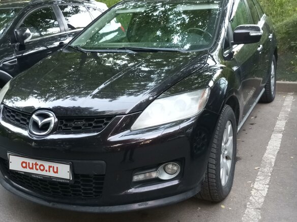 2008 Mazda CX-7 I, пурпурный, 690000 рублей - вид 1