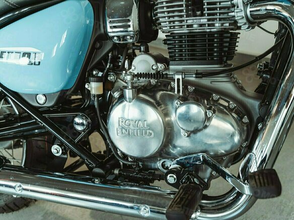 2026 Royal Enfield Meteor, голубой, 528000 рублей - вид 19