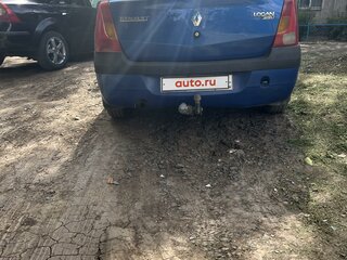 2008 Renault Logan I, синий, 430000 рублей, вид 4