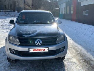 2010 Volkswagen Amarok I, серебристый, 1750000 рублей, вид 2