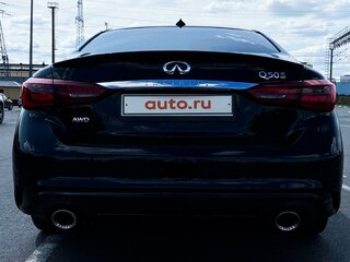 2017 Infiniti Q50 I Рестайлинг, чёрный, 2632103 рублей, вид 2