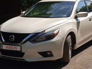 2016 Nissan Altima V (L33) Рестайлинг, белый, 1450000 рублей, вид 2