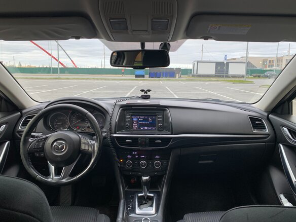 2013 Mazda 6 III (GJ), белый, 1200000 рублей - вид 4