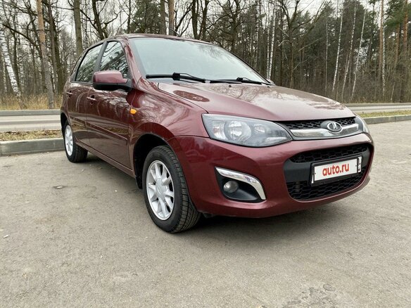 2013 Lada (ВАЗ) Kalina II, красный - вид 1