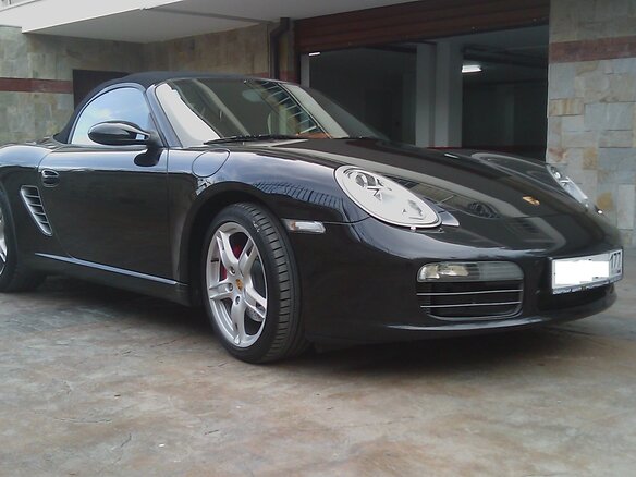 2007 Porsche Boxster S II (987) Рестайлинг 1, чёрный - вид 11