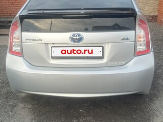 2012 Toyota Prius III Рестайлинг (XW30), серебристый, 1170000 рублей, вид 3