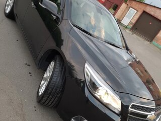 2012 Chevrolet Malibu VIII, чёрный, 1150000 рублей, вид 2