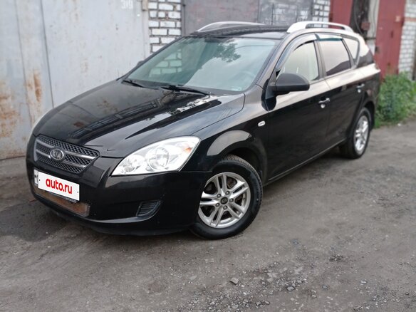 2008 Kia Ceed I, чёрный