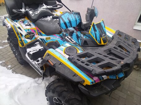 2019 Stels ATV-650 Guepard Trophy, жёлтый, 700000 рублей, вид 2