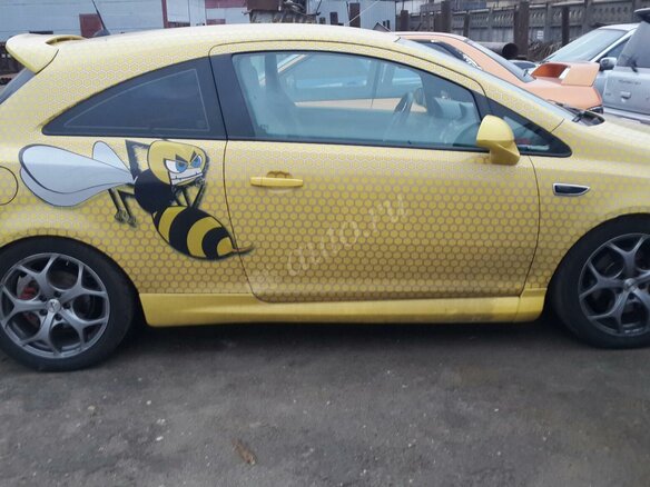 2008 Opel Corsa OPC D, жёлтый - вид 2