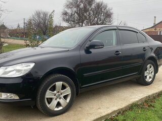 2011 Skoda Octavia DSG7 II (A5) Рестайлинг, чёрный, 1250000 рублей, вид 1