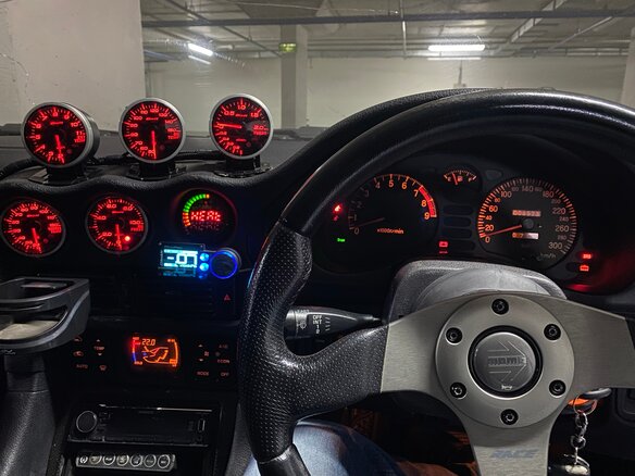 1991 Mitsubishi GTO I (Z16A), красный, 2600000 рублей - вид 11