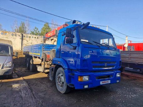 2018 КамАЗ 65117, синий, 7500000 рублей, вид 1