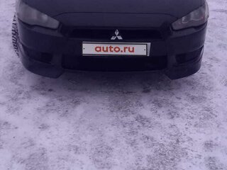 2007 Mitsubishi Lancer X, чёрный, 800000 рублей, вид 1
