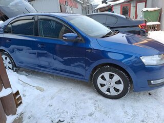 2019 Skoda Rapid I Рестайлинг, синий, 1400000 рублей, вид 2