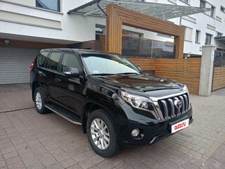 2013 Toyota Land Cruiser Prado 150 Series Рестайлинг 1, чёрный, 3500000 рублей, вид 2