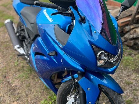 2010 Kawasaki Ninja 250R, синий, 270000 рублей, вид 5