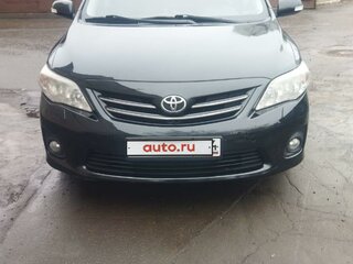 2011 Toyota Corolla X (E140, E150) Рестайлинг, чёрный, 959000 рублей, вид 2