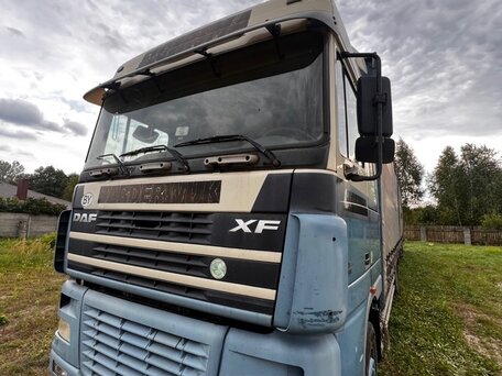 2005 DAF XF 95, голубой, 2110708 рублей, вид 1