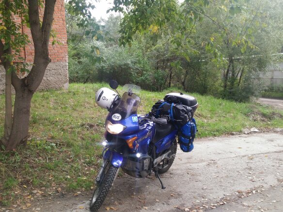 2001 Honda XL650V Transalp, синий - вид 3