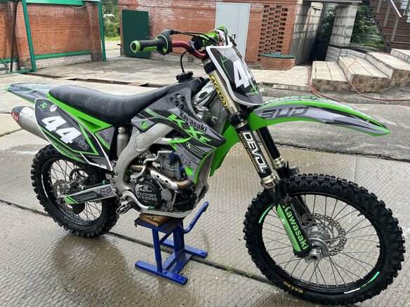 2013 Kawasaki KX 450, зелёный, 350000 рублей - вид 4