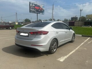 2017 Hyundai Elantra VI (AD), серебристый, 1600000 рублей, вид 4