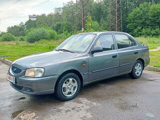 2006 Hyundai Accent ТагАЗ II, серый, 400000 рублей, вид 4