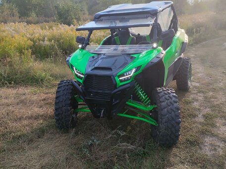 2022 Kawasaki Teryx KRX 1000, зелёный, 1300000 рублей, вид 1