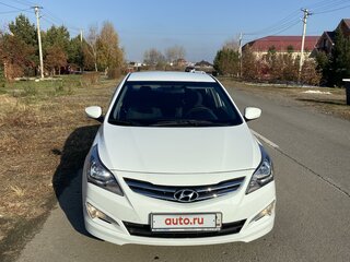 2016 Hyundai Solaris I Рестайлинг, белый, 1295000 рублей, вид 2