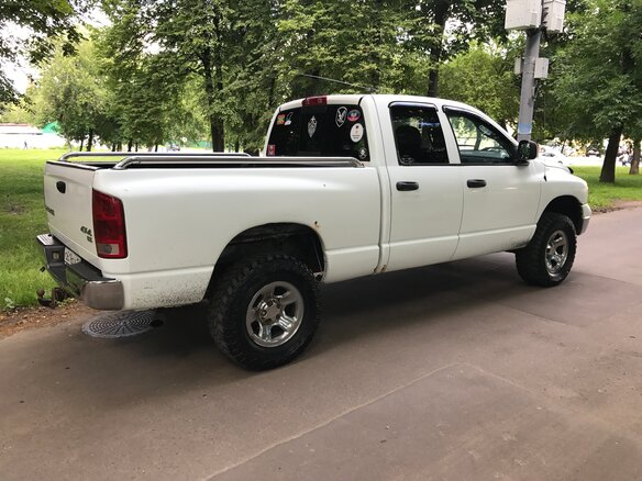 2003 Dodge RAM III (DR/DH), белый - вид 2