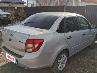 2017 Lada (ВАЗ) Granta I, серебристый, 395000 рублей, вид 3