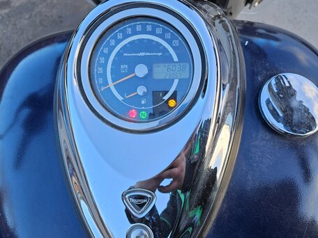 2008 Triumph Rocket III, синий, 830000 рублей, вид 5