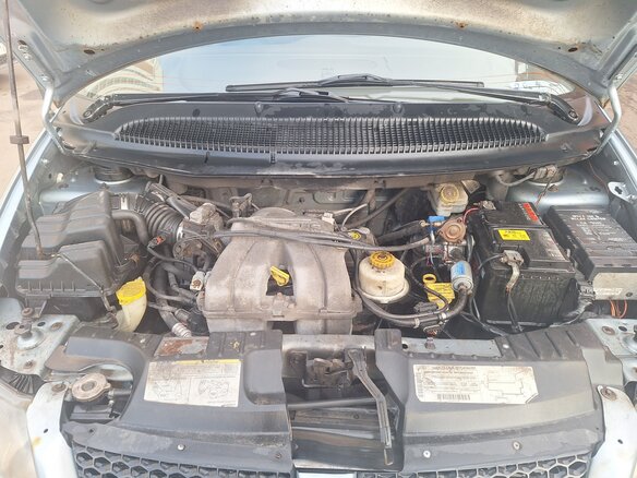 2003 Dodge Caravan 4-speed IV, голубой, 400000 рублей - вид 7