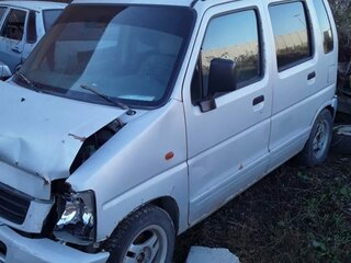 1998 Suzuki Wagon R+ I, серебристый, 350000 рублей, вид 1