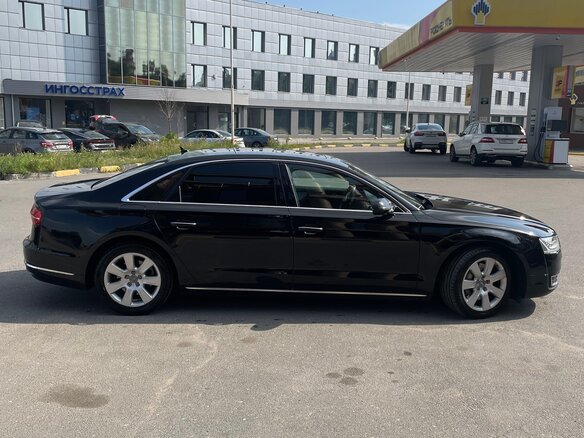 2015 Audi A8 Long III (D4) Рестайлинг, чёрный, 2070000 рублей - вид 6