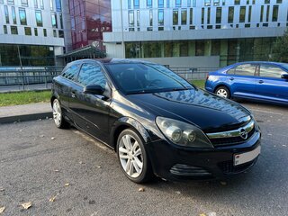 2007 Opel Astra GTC H Рестайлинг, чёрный, 532000 рублей, вид 4