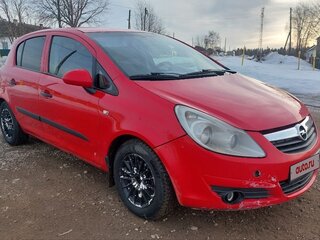 2007 Opel Corsa D, красный, 280000 рублей, вид 3