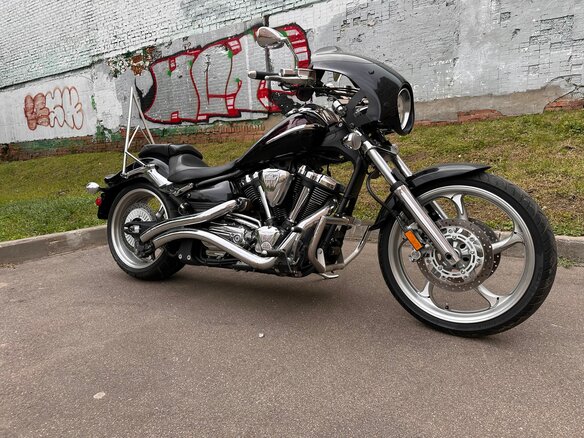2009 Yamaha XV 1900, чёрный, 759000 рублей - вид 9