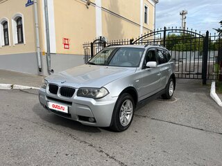 2004 BMW X3 30i I (E83), серебристый, 495000 рублей, вид 2
