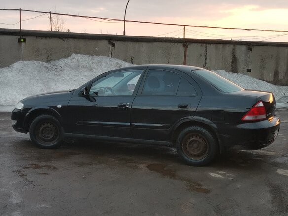 2007 Nissan Almera Classic I, чёрный - вид 5